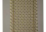 SS 316 Woven Copper Wire Mesh Screen 2mm diameter Edge Wrapped