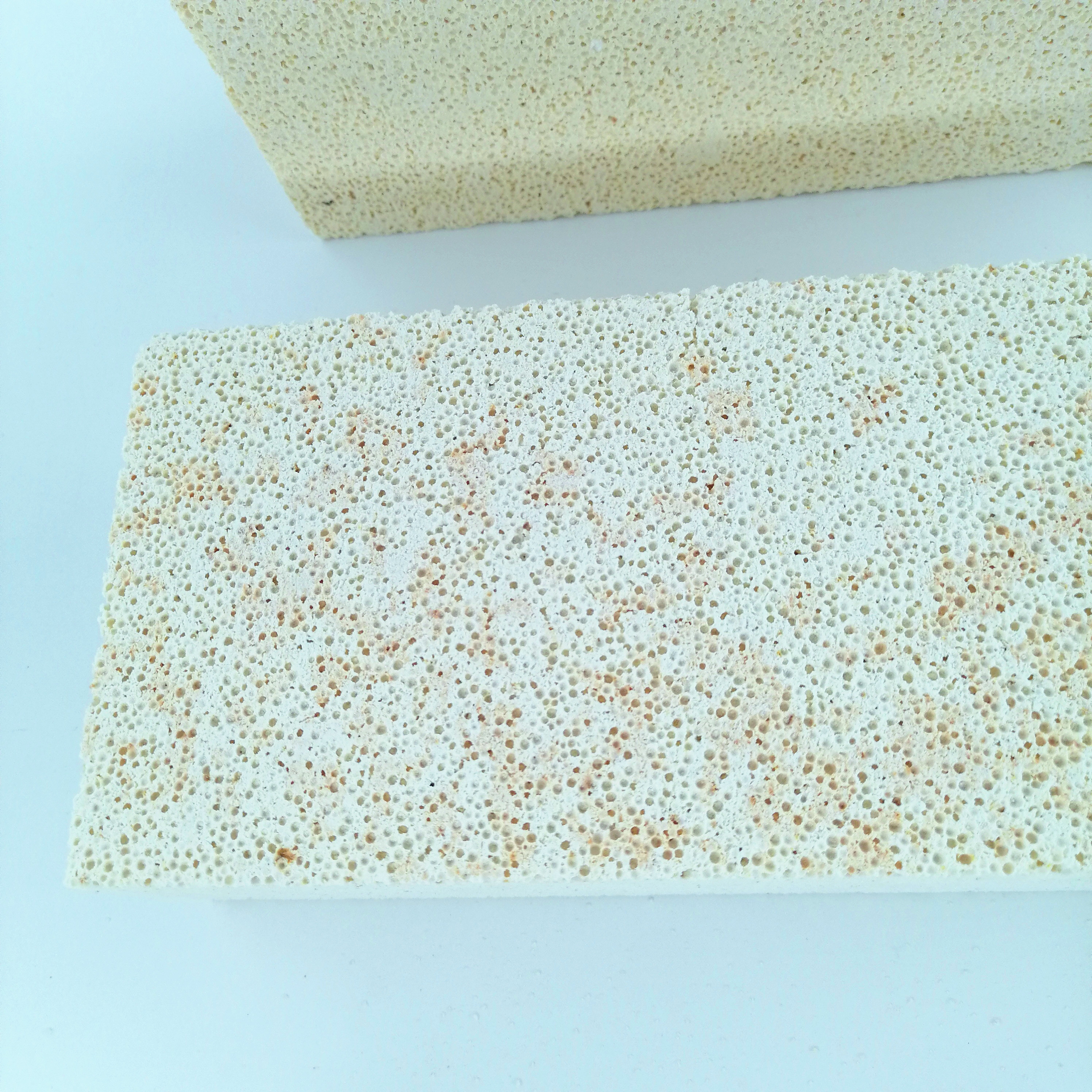 2022 Bulk Density g/cm3 0.9-1.1 Lightweight Silica Insulation Brick for Glass Furnace