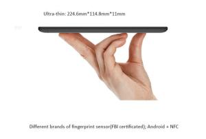 China HF FP07 Bluetooth 4g Wireless Portable Rugged Fingerprint Reader Handheld Time Attendance Device factory