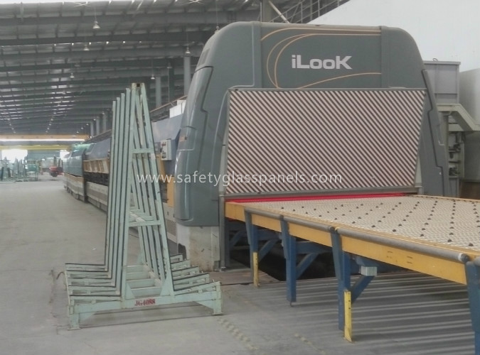 Clear / Tint Laminated Tempered Safety Glass , Solid tempered window glass