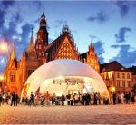 Circus Inflatable Dome Tent Large Camping Tents With PVC Cover