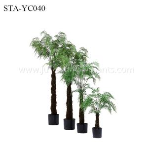 China Home Decoration Artificial Fern Tree Single Stem Evergreen Non Toxic Lush Look factory
