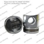 Piston 6CT 6D114 240HP 3919565 66.5mm Combustion Chamber For Cummins Diesel