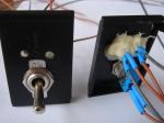 125/250VAC Electronic Micro Toggle Switch , Industrial Toggle Switches On Off