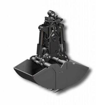 5-40ton Excavator Hydraulic Rotating Grab Clamshell Bucket for all type
