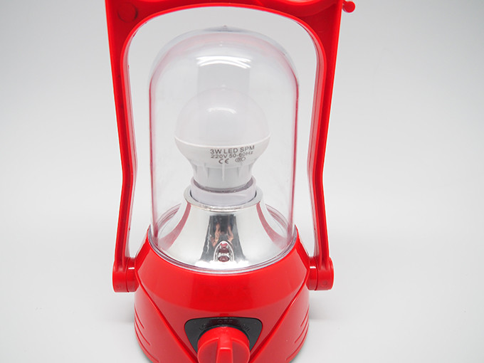 OT-950 220V 3W LED Bulb 2000mAh Rechargeable Camping Lamp