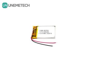 China 3.7V 220mAh 462030 Certificate Rechargeable Lithium Polymer Battery For LED Lights factory