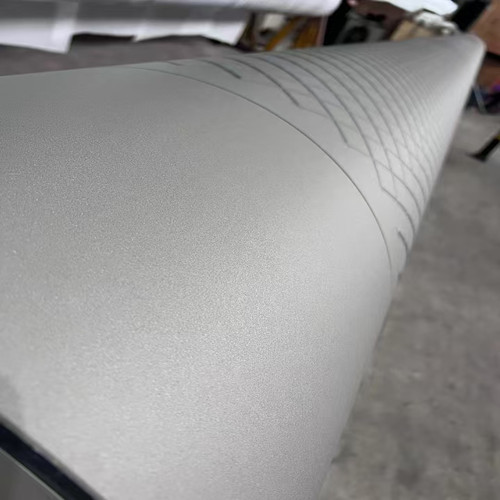 Anti Stick High Friction Coating Carbon Fiber Contact Roll For BOPP Capacitor Film