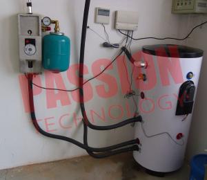 China Energy Saving Solar Hot Water Split System , Balcony Solar Water Heater 200 Liter factory