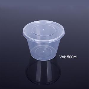 China Food Grade PP 500ml Disposable Plastic Food Tray factory