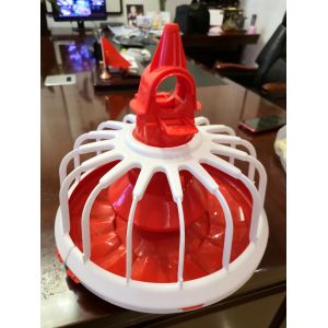 China Red and white adjustable 16-cell round tray factory