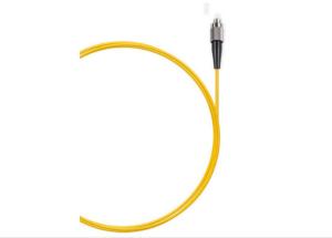 China Single Mode 3.0mm Fiber Optic Pigtail Simplex Distribution FC / UPC Round Wire factory