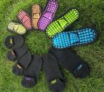 Neon Parties Trampoline Park Grip Socks Fluorescence Socks PVC Anti Slip for