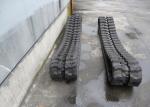High Speed Komatsu Rubber Tracks Replacement 320 X 100 X 45 With Good Reliabilit