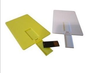 China USB2.0 / 3.0 Pendrive 4GB 8GB OEM Logo Card Type USB Pen Drive with LED factory