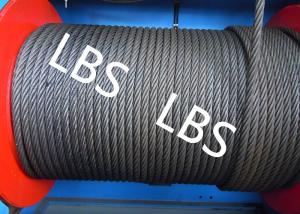 China Customized Grey Long Rope Offshore Winch For Platform Lifting BV ISO Approved factory