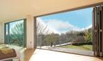 EPDM Gasket Bifold Door in Powder Coating Finish for Modern and Functional