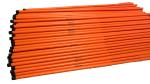 Telescopic Stair Rods 14 Pce Set PP Plastic Length 1150mm A Strong Canvas Bag