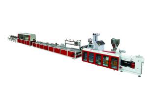 China Pvc Light Weight Ceiling Board Indoor Decorative Materials Extrusion Line Long Life factory