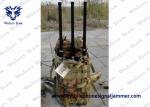 Police Backpack Electronic Signal Jammer , Signal Blocker Device 80W High Power
