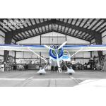 Prebuilt Mobile Prefab Metal Airplane Hangar With C.Z Shape Steel Channel