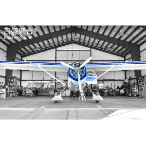 China Painted Steel Structure Airplane Hangar Shed Space Frame Aircraft Hangar Roof factory