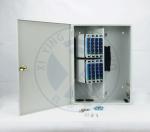 Indoor Cold rolled steel(SPCC) Wall Mounted Fiber Optic Distribution Box with 8