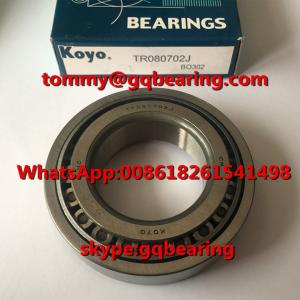 China Gcr15 steel Material Koyo TR080702J Tapered Roller Bearing For TR080702J/1D Toyota Vios Gearbox Bearing factory