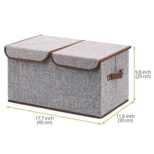 40x40x25cm 80gsm Collapsible Foldable Fabric Box