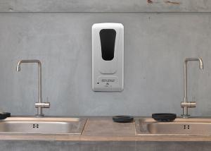 China White ABS 1000ml 5cm Touchless Hand Soap Dispenser factory