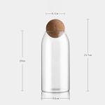 Airtight Seal Wooden Jar Lid Wood Ball Lids Food Storage Canister For Tea Coffee
