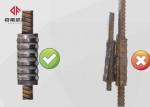 D14-40mm Mechanical Cold Extrusion Rebar Coupler Connecting Steel Bars