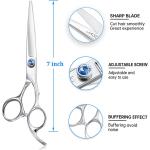 SUS 440C Stainless Steel Pet Grooming Products Dog Hair Scissors