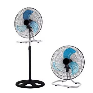 China NO App-Controlled 18 Inch Industrial Standing Fan Metal Blade Pedestal 3 in 1 Stand Fan factory