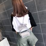 Transparent Jelly Small Bag Ladies New Ins Super Hot Backpack Female Korean
