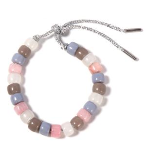 China 100% Handmade Forte Beads Bracelet adjustable 6*8mm With 2.0 Hole factory