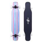 46Inch Longboard Deck Skateboard 8ply Natural Maple For Teenagers Beginners