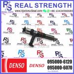 Diesel Common Rail Fuel Injector 095000-6120 For Komatsu PC600 Excavator 6261-11