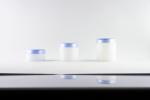 ABS Plastic Makeup Pots Jars / Beautiful Cosmetic Cream Jars 30g 50g