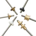 3D Printer Accessories T8 Trapezoidal Screw Lead Screw Nut Length Customized