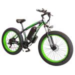 16000mAH 26 Inch Fat Tire Electric Bike 80km Pedal Assist Mode 12.5mps