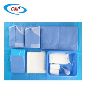 China Hospital Nonwoven Disposable Delivery Pack Obstetrics Drape Kit for Baby Birth factory