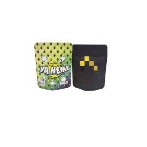 China 110 Microns Heat Seal ziplockk Bags LDPE Plastic Standing Pouch on sale