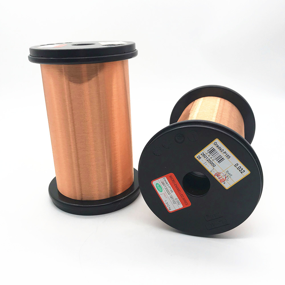 Super Thin Enamel Coated Copper Wire Copper Magnet Wire 0.012 / 0.013mm Available