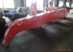Large Size Dipper Arm Extension , High Reach Arm 45 Degree Tapered CE ISO