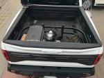 Universal Folding Bed Extender , Pickup Truck Extender Silver And Black