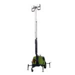 Independent Power Supply Portable Led Diesel Lighting Tower For Port Lighting