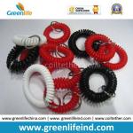 USA Market Hot Selling Plastic Standard Key Ring W/Wrist Coil