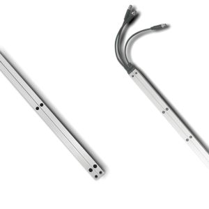 Embedded Safety Light Curtain In Door Tracks For Seamless Integration With Cross