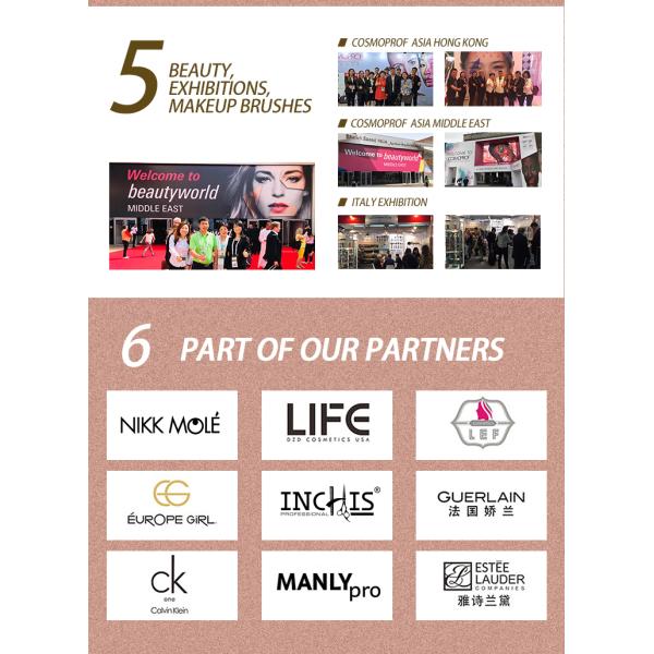 TOUCH UP 02 Foundation Brush Synthetic Hair Copper Professional Flat Facial Makeup Brush